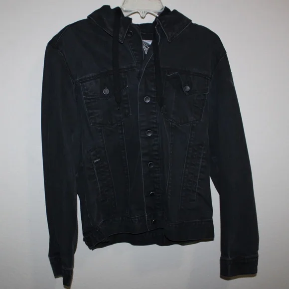 Dravus Jackets Coats Black Denim Jacket Poshmark